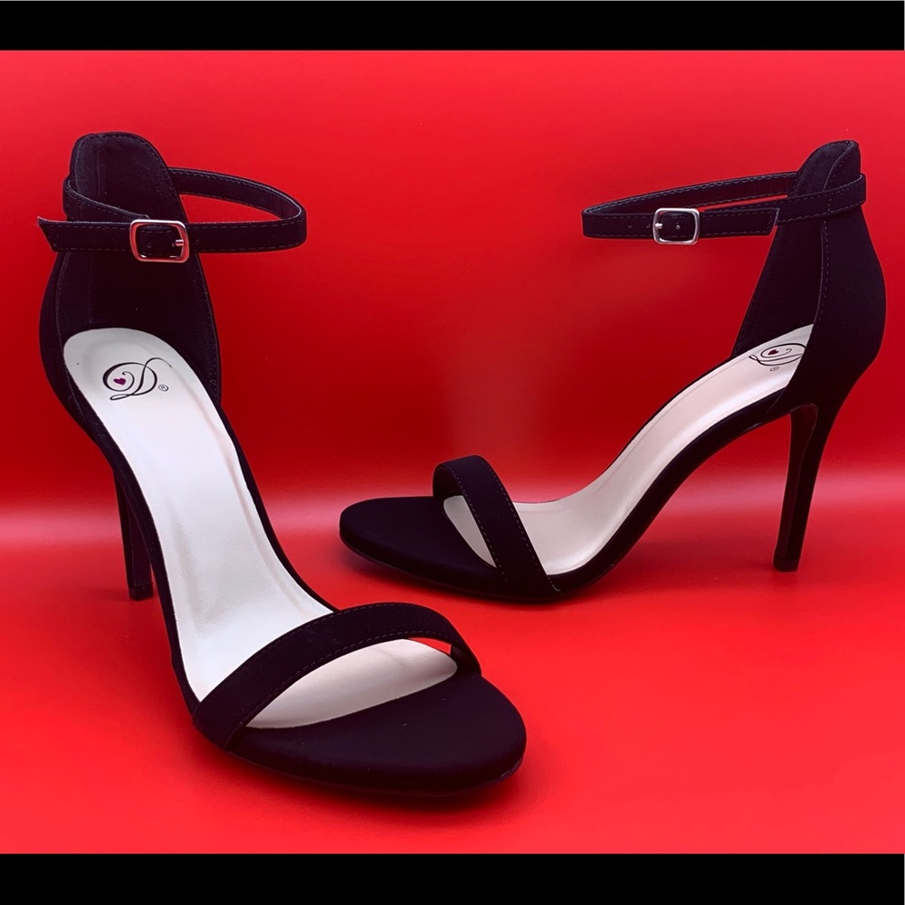 Women's Ankle Strap Open Toe High Heel Sandals